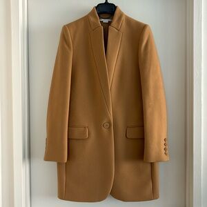 Stella McCartney Bryce coat - gorgeous soft wool coat in camel